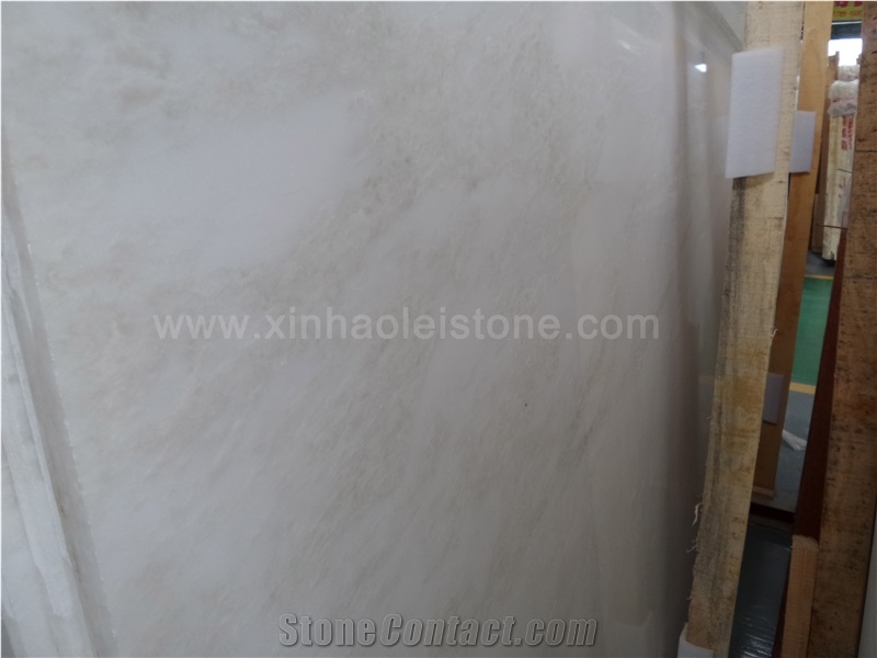 Rhino White Marble Slabs & Tiles (Namibia White Marble, Mystery White Marble) for Walling/Flooring
