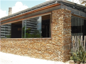 Multicolor Quarzite Brazil Flagstone for Building & Walling
