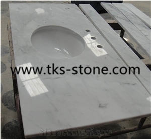 Bianco Carrara White,Carrara White Marble Kitchen Countertops,Custom Countertops,Natural Stone Kitchen Countertops