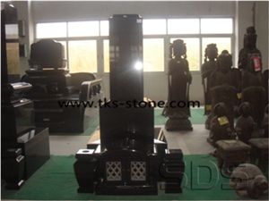 China Black Granite Tombstone & Monument,Black Granite Japanese Style Monuments & Tombstone,Supply Various Of Style Monument & Tombstone