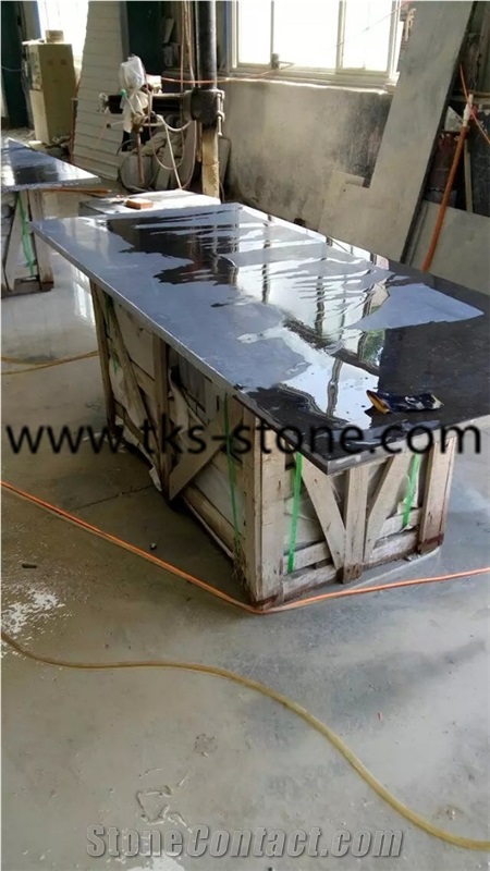 China Blue Limestone Countertops Stone Kitchen Bar Tops China Blue Limestone Countertops Stone Kitchen Bar Tops Desk Island