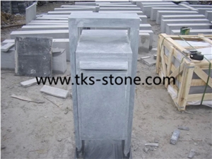 China Blue Limestone Mailboxes/Letter Boxes