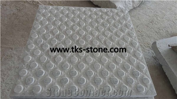China G603 Grey Granite Blind Stone Pavers,Sesame White,Crystal White,Light Grey Granite Blind Paving Stone,Blind Stone Pavers
