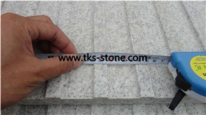 China G603 Grey Granite Blind Stone Pavers,Sesame White,Crystal White,Light Grey Granite Blind Paving Stone