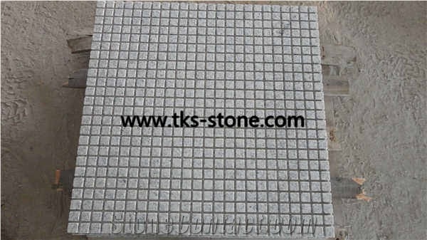 China G603 Grey Granite Blind Stone Pavers,Sesame White,Crystal White,Light Grey Granite Blind Stone Paver