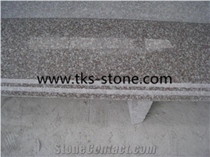 China G664 Pink Granite Steps & Stairs,Bainbrook Brown,Loyuan Red Granite,Luo Yuan Violet,Luoyuan Violet,Majestic Mauve,Misty Brown,Purple Pearl,China Ruby Red Granite Stairs&Steps