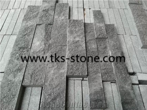 China G684 Black Basalt Cultured Stone,Black Basalt Wall Cladding