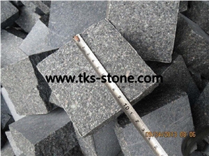 China Green Porphyry Cobble Stone,Cube Stonegreen Pearl Porphyry,Green Porphyry, Green Porphyry Granite Cobble Stone