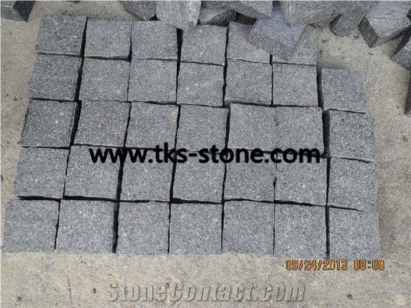 China Green Porphyry Cobble Stone,Cube Stonegreen Pearl Porphyry,Green Porphyry, Green Porphyry Granite Cobble Stone