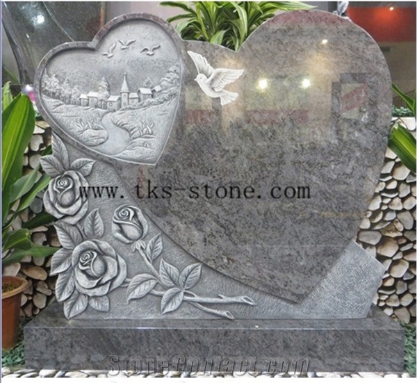 China Grey Granite Angel Carving America Style Tombstone Monument,Supply Various Of Style Monument & Tombstone