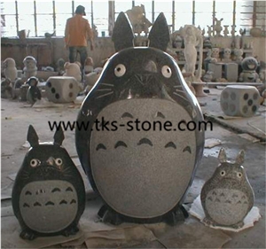 China Grey Granite Frog Sculpture & Statue,Stone Frog Caving,Grey Granite Animal Sculptures,Garden Sculptures,Landscape Sculptures