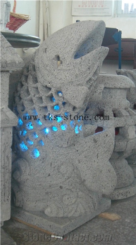 China Grey Granite Lanterns Caving,Grey Granite Garden Lanterns&Lamps,Japanese Lamps,Lanterns Sculptures