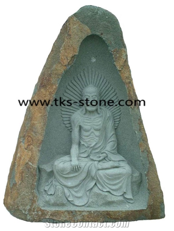 China Grey Granite Religious Sculpture & Statue,Grey Granite Human Sculptures,Stone Human Caving,Handcarved Sculptures,Statues