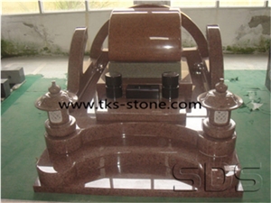 China Red Granite Tombstone & Monument,Japanese Style Tombstone & Monument,Red Granite Tombstone Monument,Korean Style Monuments,Supply Various Of Style Monument & Tombstone, Red Granite Japanese & Ko
