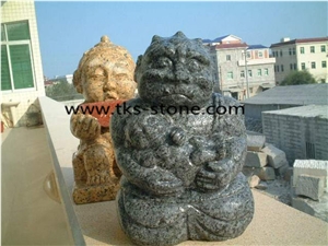 China Yellow Granite Human Caving,Yellow Granite Human Sculptures,Religious Sculpture & Statue,Sculpture Ideas,Statures