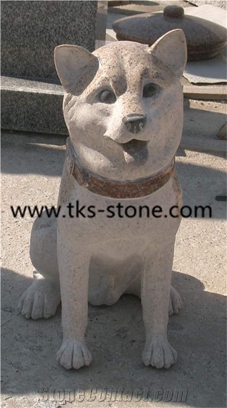 Dog Sculpture & Statue,Black Marble Animal Sculptures,Dog Caving,Landscape Sculptures