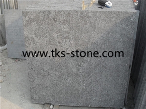 Flamed China Blue Limestone Flamed+Brushed Tiles,Limestone Flooring/Floor Tiles/Wall Tiles,China Silver Valley Limestone Slabs & Tiles