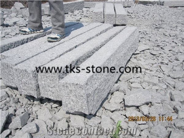 G341,Sesame Grey,China Grey Granite Kerbstone,Granite Curbstone