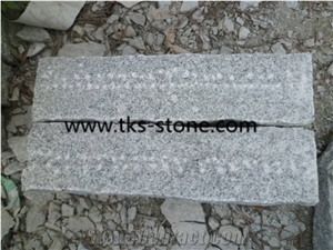 G603 Granite,Sesame White,Padang Cristal,Crystal White,Light Grey Granite Kerbstone,Curbstone