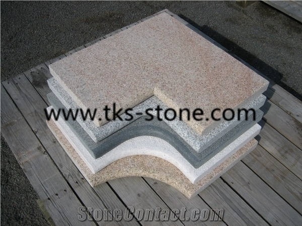 G682 Granite Pool Coping,Sunset Gold,Rusty Yellow,Giallo Yellow,China Gold Leaf,Golden Cristal,Golden Crystal Granite Swimming Pool Coping,Swimming Pool Edge,Natural Stone Pool Coping