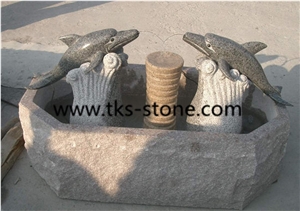 Grey Granite Fountain,Garden Fountains,Sculptured Fountains,Water Features