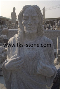 Grey Granite Human Sculptures,Statues, Religious Sculpture & Statue
