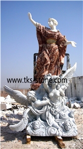Marble Women Statues,Human Sculptures&Statues,Western Statues,Handcarved Sculptures