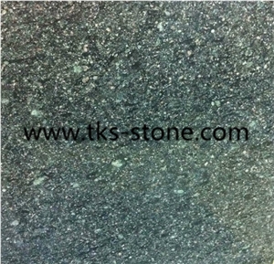 Pearl Green Granite Cube Stone,China Green Pearl Granite Cobble Stone,Porphyry Green Pavers,Flamed Porphyry Grey Paving