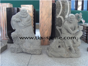 Riligious Sculpture & Statue, Grey Granite Human Sculptures,Human Caving,Statures