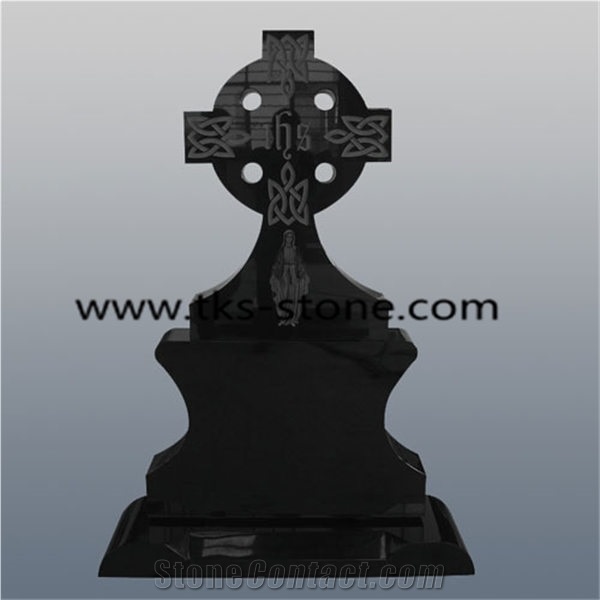 Shanxi Black Granite Tombstone & Monument, Cross Tombstones, Jewish Style Tombstone & Monument, Monument Design, Gravestone, Caving Headstones