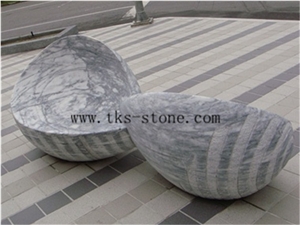 Shape Abstraction Granite Bench,Originality Chairs