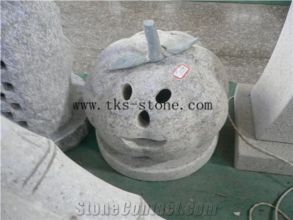 Stone Lanterns Caving,Grey Granite Garden Lanterns,Japanese Lamps,Lamps Sculptures