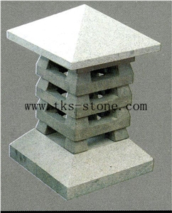 Stone Lanterns Caving,Grey Granite Lanterns&Lamps,Garden Lanterns&Lamps,Japanese Lanterns,Chinese Granite Lanterns,Exterior Lamps, Sculpture Grey Granite Chinese Granite Lanterns