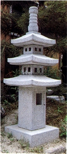 Stone Lanterns Caving,Lanterns Sculptures,Grey Granite Garden Lanterns&Lamps,Japanese Lanterns,Exterior Lamps