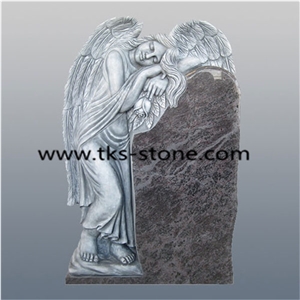Tombstone & Monument,Angel Monuments,Granite Western Style Monuments,Western Style Tombstones,Custom Monuments, Heart Tombstones, Sculpture Granite Western Style Tombstones