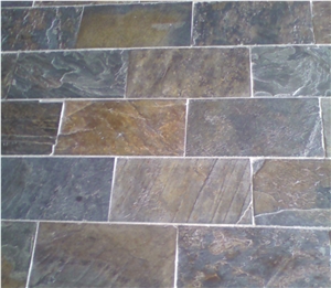 China Multicolor Rust Slate Tiles for French Patio Wall & Flooing Tiles