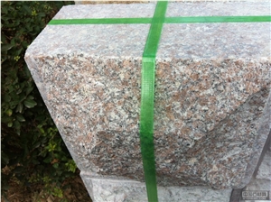 G361 Wulian Flower Granite Split Face Cobble Stone for Road Pavers Exterior Stone