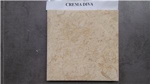 Fargo Crema Diva Marble Polished Big Slab & Tile, Turkey Beige Marble