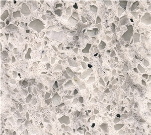 Ashley White Quartz Stone Slabs & Tiles Zsq6001 Engineered Stone