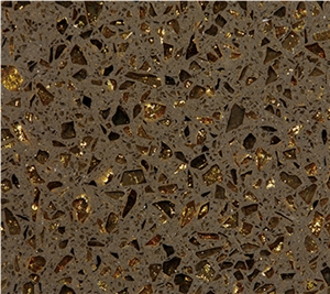 Golden Coffee Zsq3109 (Quartz Stone)Engineered Stone