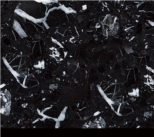 Nero Marquina Zsm014 (Artificial Stone Tiles & Slabs) Engineered Stone Tiles & Slabs