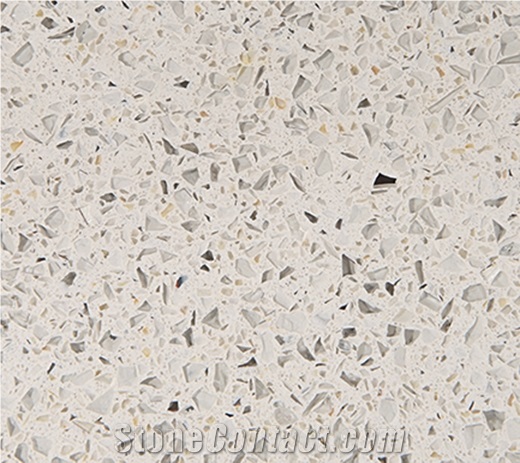 Sahara Blanco Quartz Stone Slabs & Tiles Zsq1017 Engineered Stone