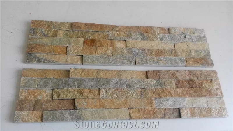 Chinese Slate Stone Cultured Stone Wall Panel, Ledge Stone Veneer Clearance