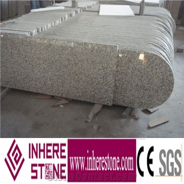Granite Countertop for Household,G655 Tongan White Granite with Polished Surface, Tongan Bai, White Flower, G655 Granite Kitchen Countertops