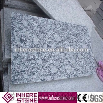 Granite Floor Tiles for Spray White Granite, Seawave Flower,Mengyin Spindrift,Sea Wave Flower Of Mengyin,Spray