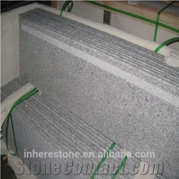 Natural G603 Granite Stairs & Steps, Cheaper Price China Grey Granite Stair Riser