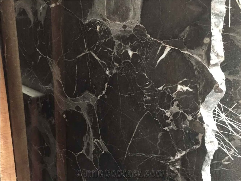 China Classic Brown Marble Slabs & Tiles, China Black Marble