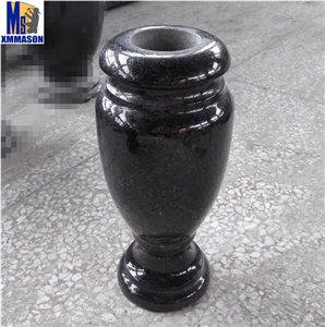 Black Granite Vase,American Style Vase