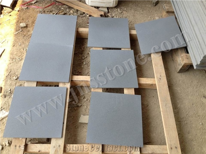 Honed Hainan Grey Basalt Tiles&Slabs / Inca Grey / Basaltina / Basalto / Bazalt for Walling,Flooring Tiles