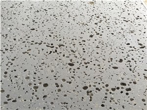 Lava Stone Tiles & Slabs / Moon Surface Grey Basalt Tiles & Slabs / China Grey Basalt with Big Holes for Walling,Cladding,Pavement,Flooring